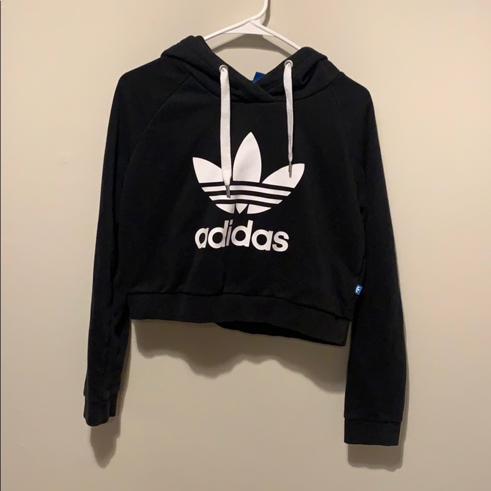 Cropped adidas sweatshirt